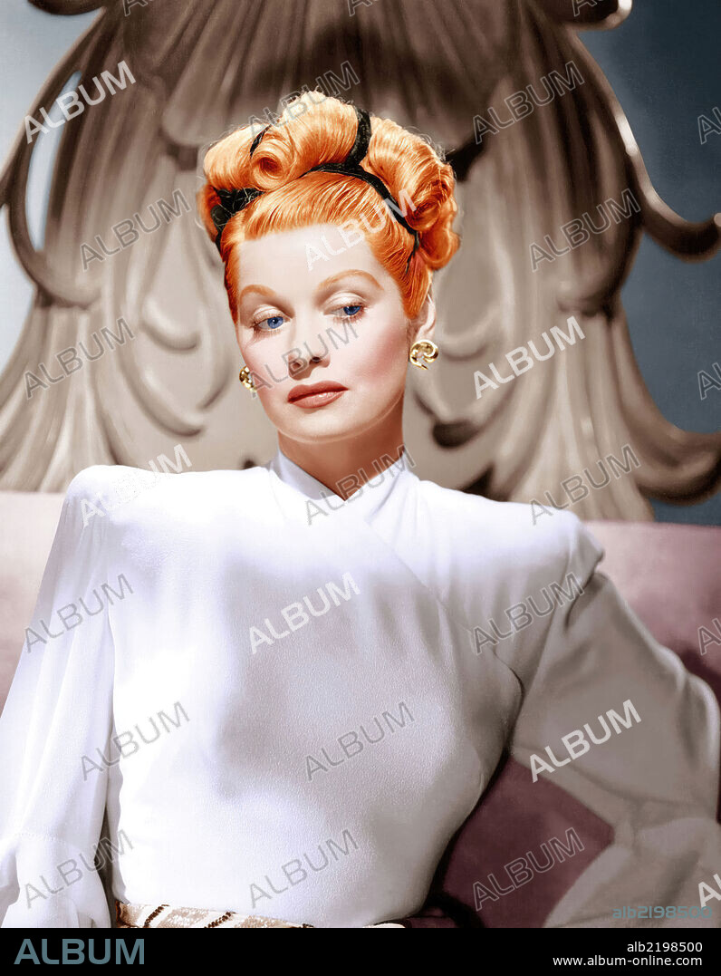 LUCILLE BALL. Custome by Irene. 1945