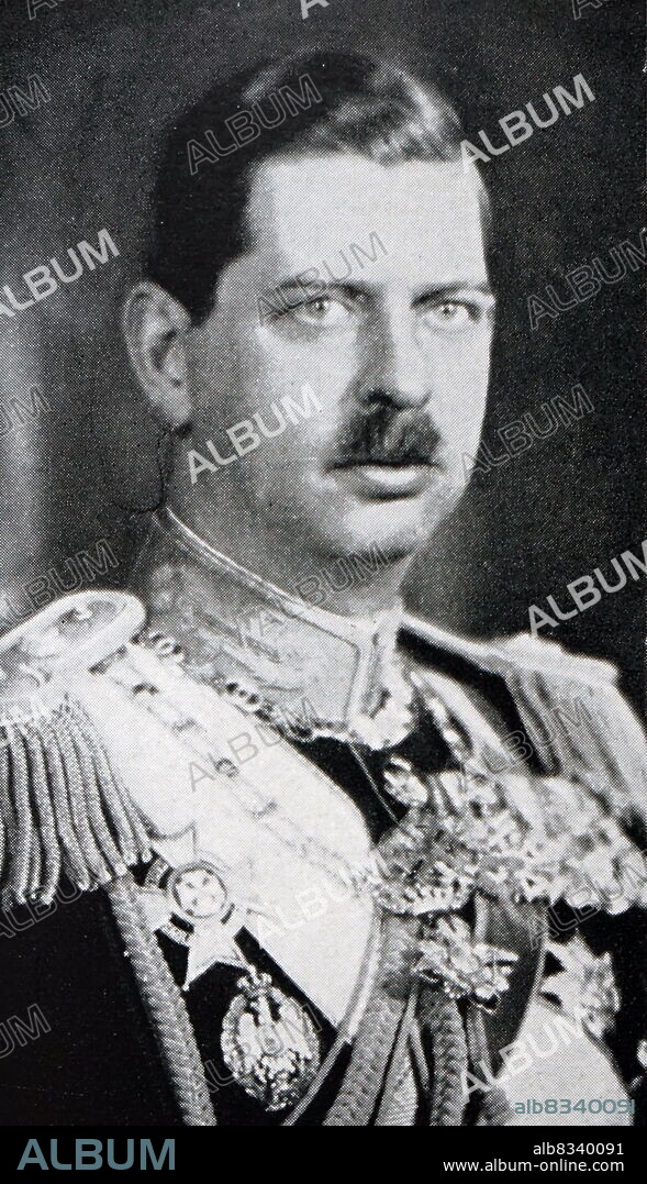 Carol II (1893 - 1953) King of Romania from 1930 until his forced abdication on 6 September 1940. He was the eldest son of Ferdinand I and became crown prince upon the death of his grand-uncle, King Carol I in 1914. He was the first of the Hohenzollern kings of Romania to be born in the country.