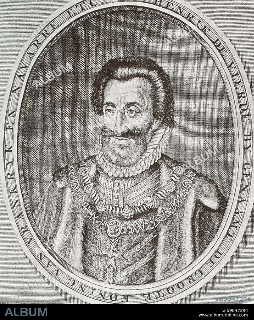 Henry IV of France (1553-1610) was King of France from 1589 to 1589 and King of Navarre from 1572-1610. He was the first monarch of the Bourbon branch of the Capetian dynasty in France. As a Huguenot, Henry was involved in the Wars of Religion before ascending the throne in 1589. Henry VI was one of the most popular French Kings both during and after his reign. He was assassinated by a fanatical Catholic.