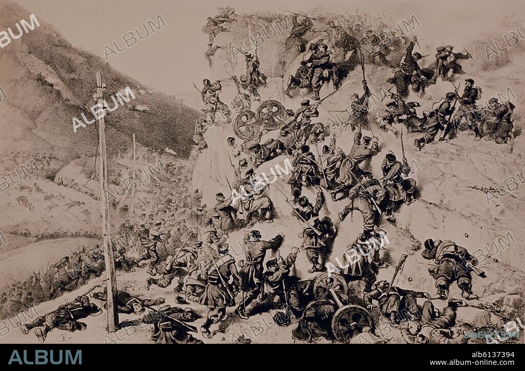 BATALLA DE SOMORROSTRO - S XIX.