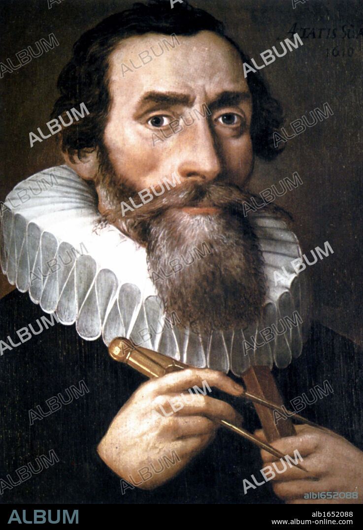 Johannes Kepler (1571-1630) astronomer.
