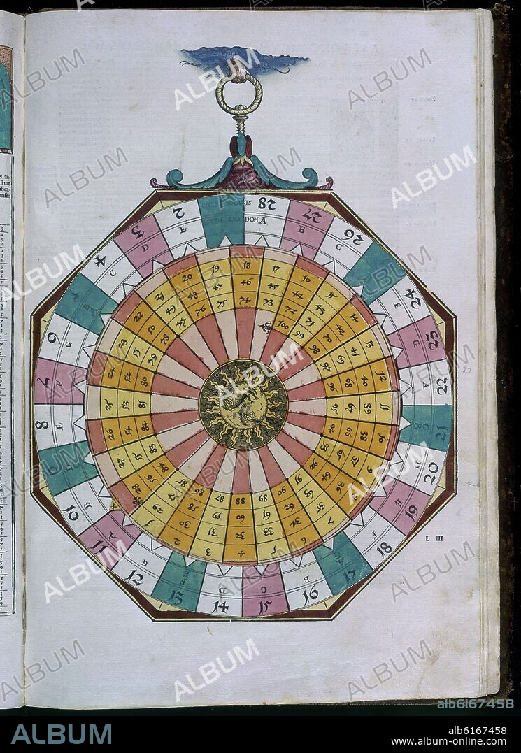 PEDRO APIANO (1495-1552). ASTRONOMICUM CAESAREUM 1540. LIBRO ASTRONOMIA S XVI.