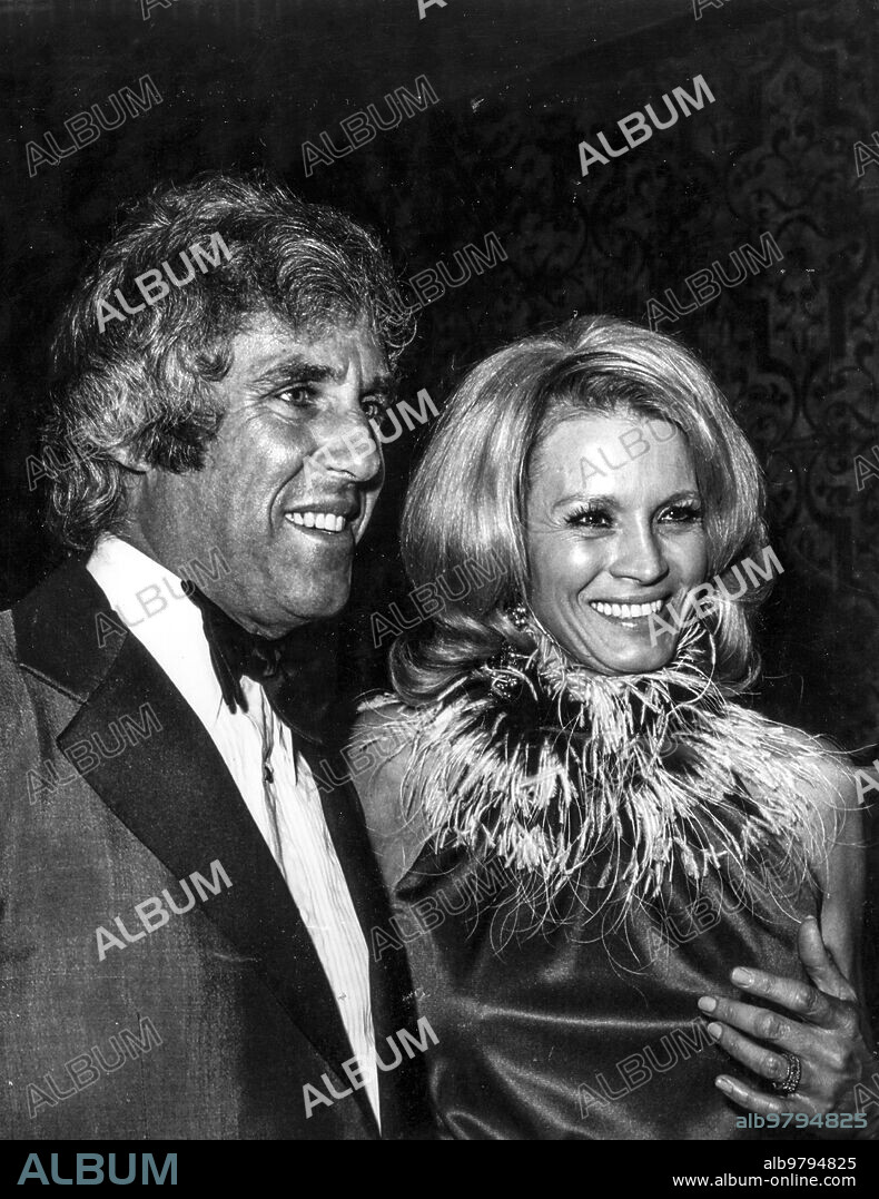 Burt bacharach and angie dickinson, 1976.