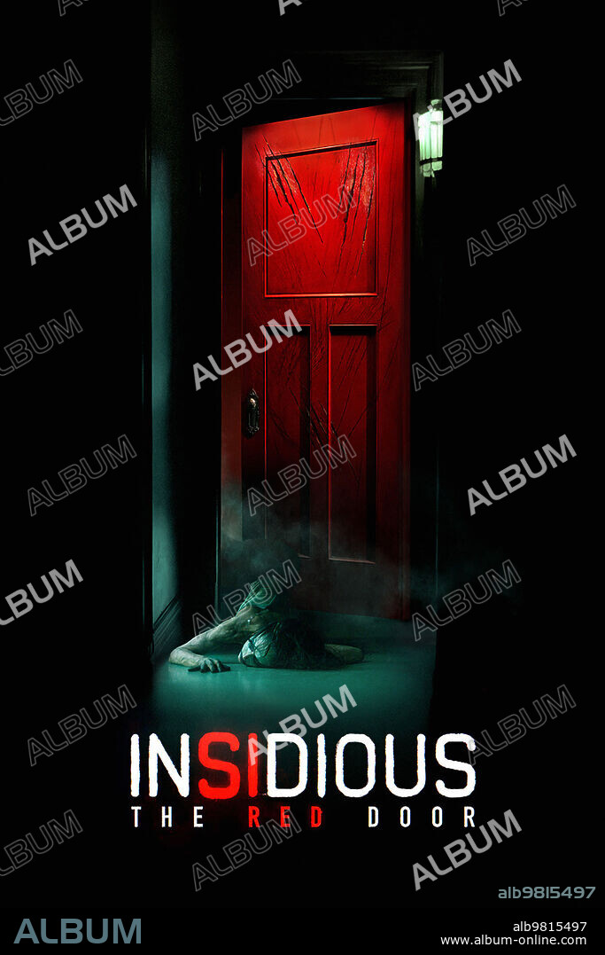 Poster of INSIDIOUS: THE RED DOOR, 2023, directed by PATRICK WILSON. Copyright SONY PICTURES.