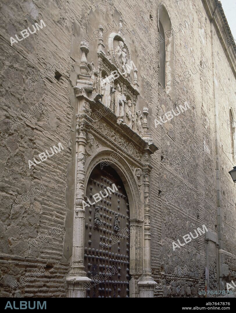 COVARRUBIAS ALONSO. IGLESIA - PORTADA DE 1534.
