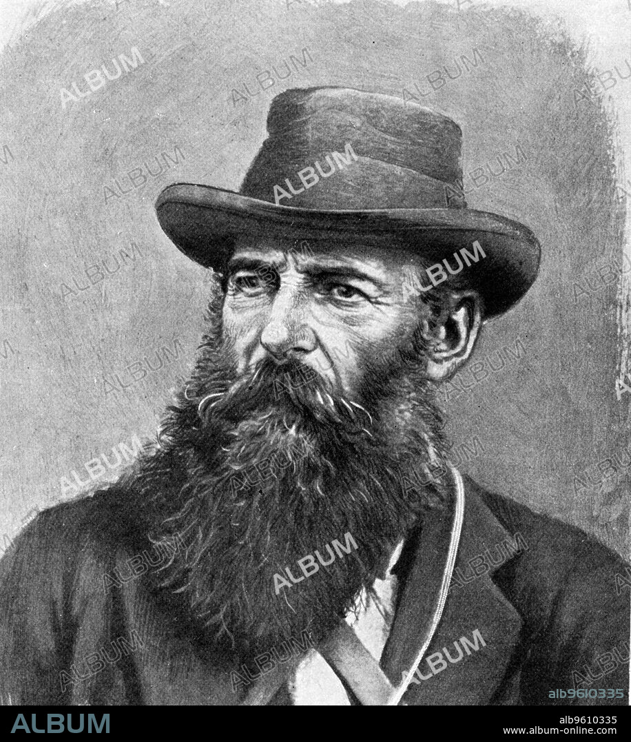 ANON. Koos de la Rey, Afrikaner soldier and statesman, c1900. Jacobus Hercules de la Rey (1847-1914), assumed charge of Boer operations in western Transvaal on 1 July 1900.