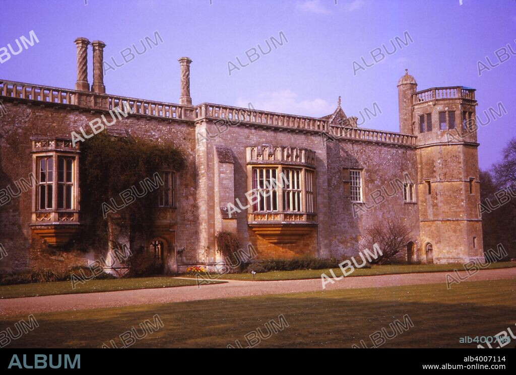 Lacock Abbey, Wiltshire, 20th century. Founded in the early 13th century by Ela, Countess of Salisbury, as a nunnery of the Augustinian order, the Abbey served as a residence for the nobility, and was fortified and occupied by the Royalists during the English Civil War. During the 19th century, it served as residence for William Henry Fox Talbot,.