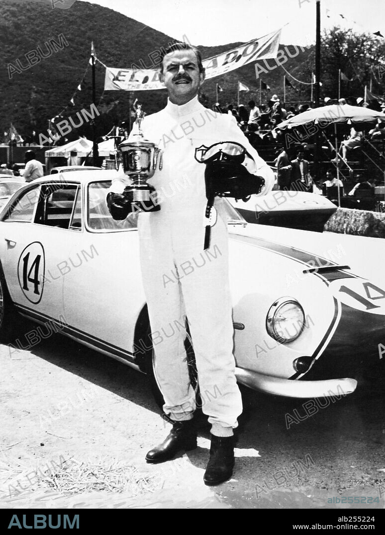 DAVID TOMLINSON in THE LOVE BUG, 1968, directed by ROBERT STEVENSON. Copyright DISNEY.