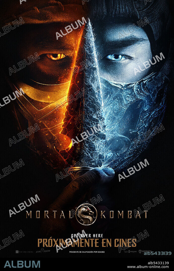 Poster of MORTAL KOMBAT, 2021, directed by SIMON MCQUOID. Copyright NEW LINE CINEMA.