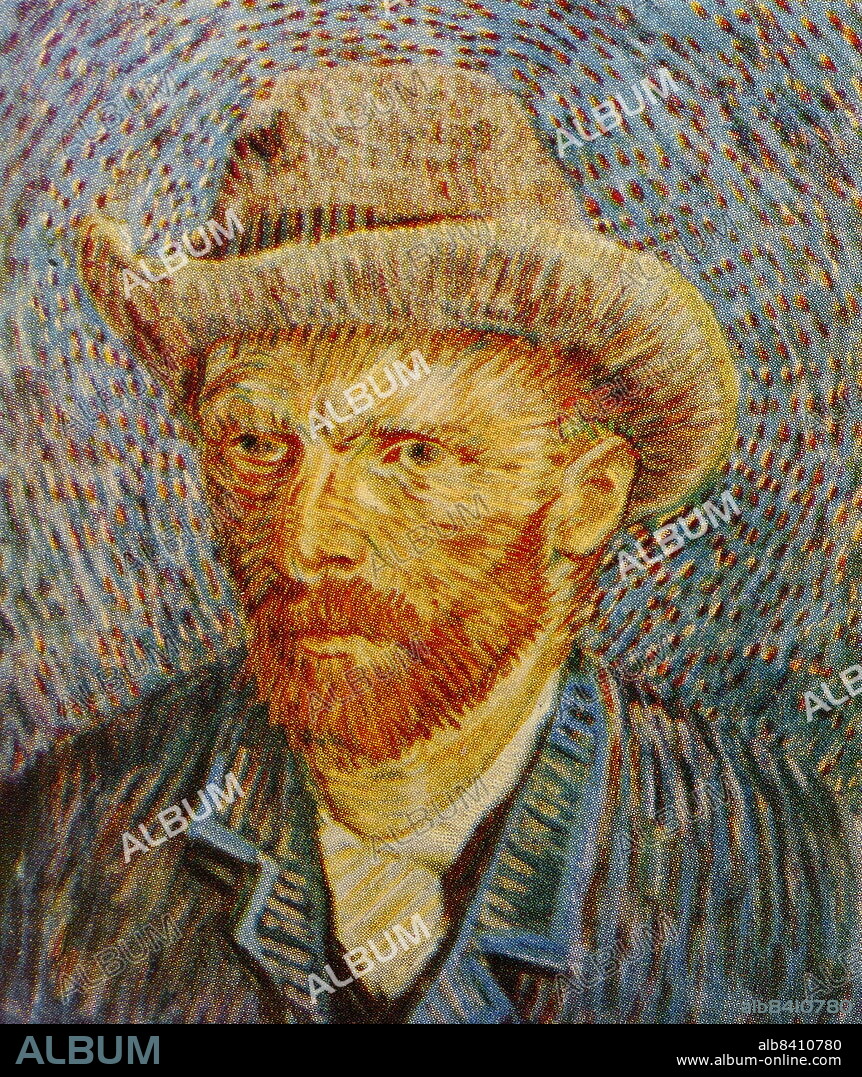 Self-portrait of Van Gogh. Vincent Willem van Gogh (30 March 1853 - 29 July 1890) was a Dutch Post-Impressionist painter who posthumously became one of the most famous and influential figures in Western art history.