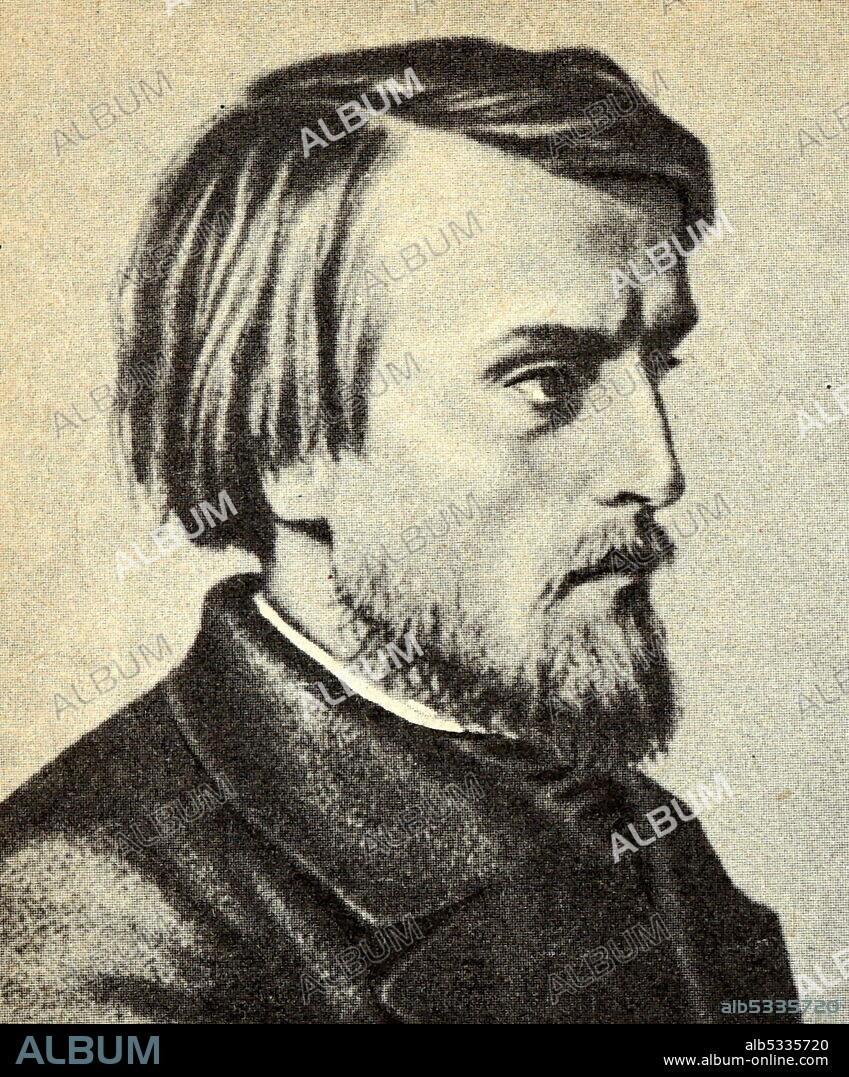 Vissarion Grigoryevich Belinsky (1811 - 1848), Russian literary critic of Westernizing tendency.