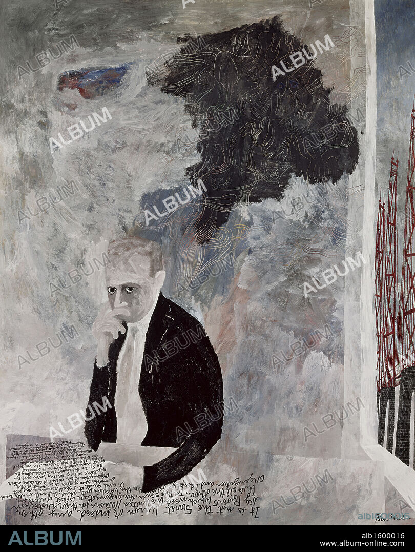 Dag Hammarskjold by Ben Shahn, 1898-1969.
