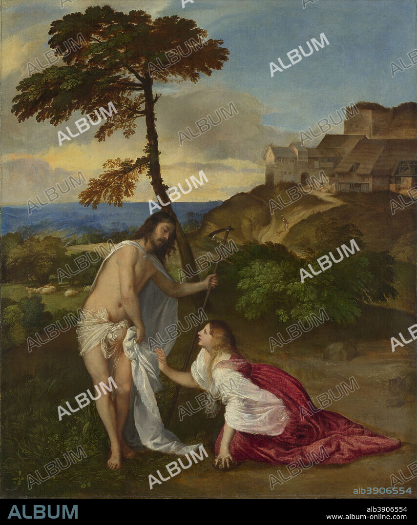 TITIAN. Noli me Tangere. Date/Period: 1511 / 1510s. Painting. Oil
