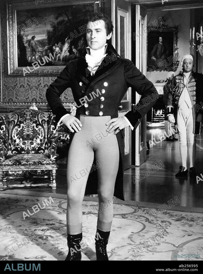 STEWART GRANGER in BEAU BRUMMELL, 1954, directed by CURTIS BERNHARDT. Copyright M.G.M.