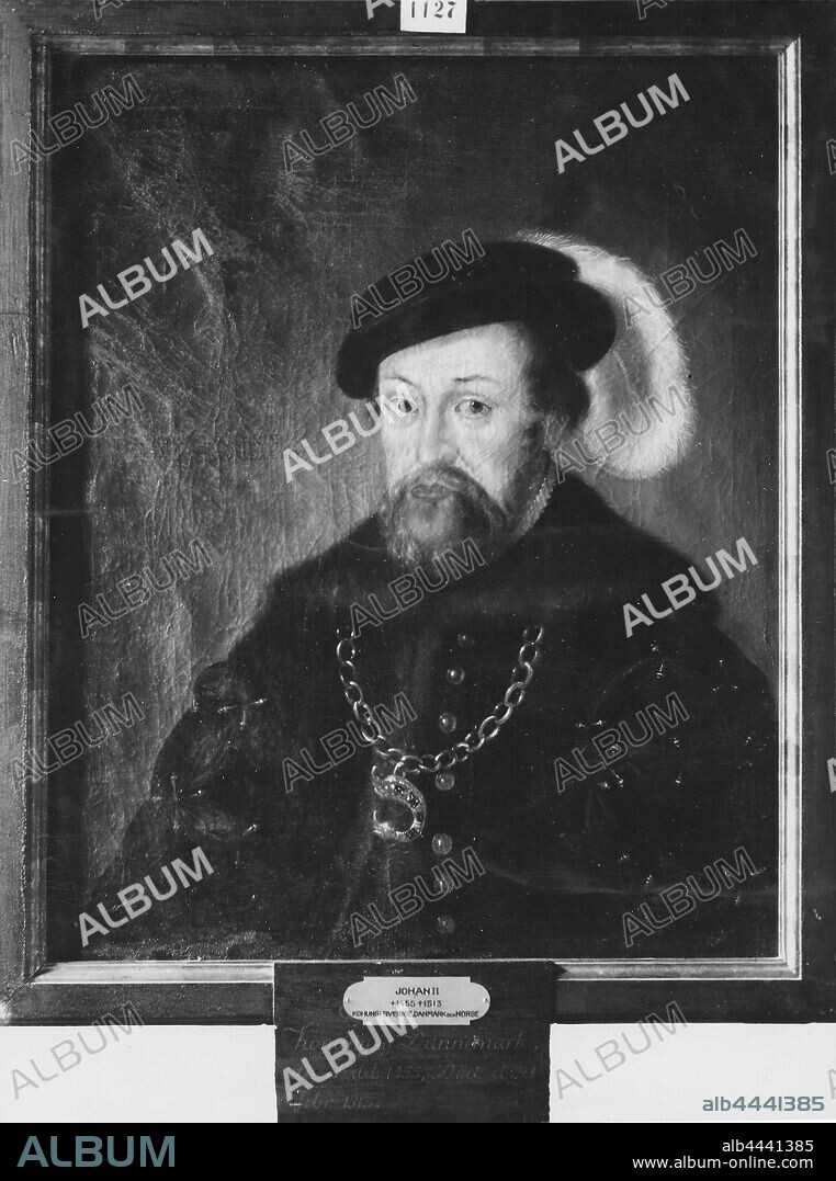 King Christian III, Christian III, 1503-1559, King of Denmark and Norway, painting, portrait, Christian III of Denmark, Oil on canvas, Height, 84 cm (33 inches), Width, 68 cm (26.7 inches).