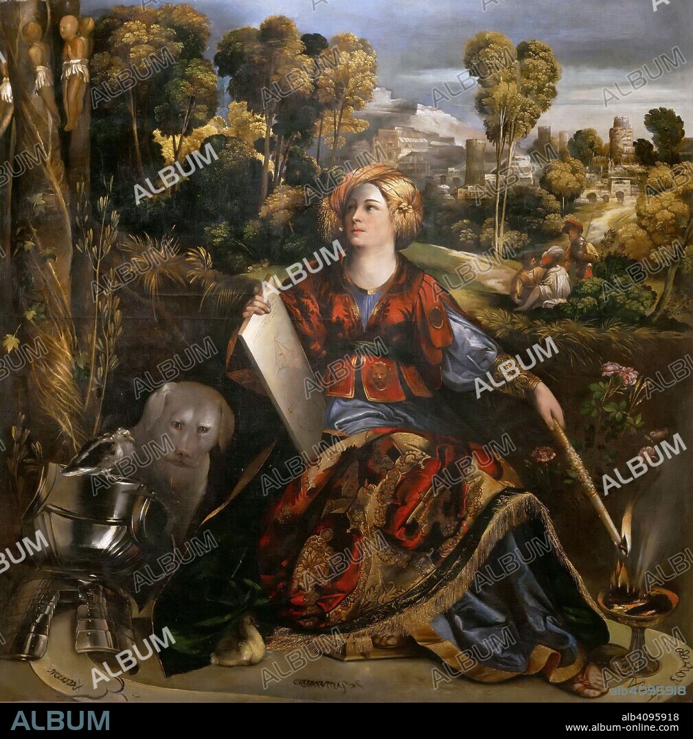 DOSSO DOSSI. The sorceress Melissa.