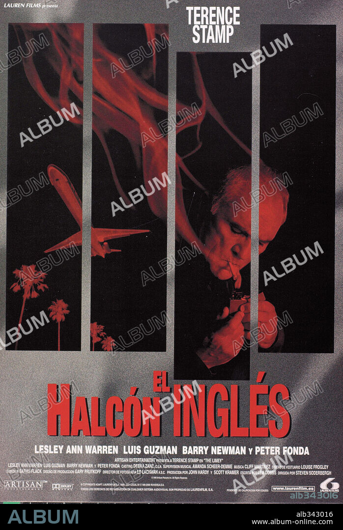 Poster of THE LIMEY, 1999, directed by STEVEN SODERBERGH. Copyright ARTISAN ENTERTAINMENT.