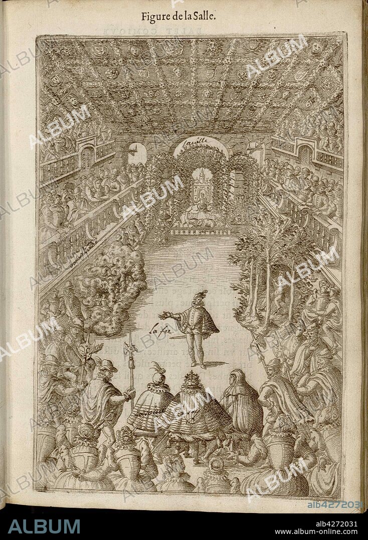 ANONYMOUS. Ballet comique de la reine by Balthasar de Beaujoyeulx.
