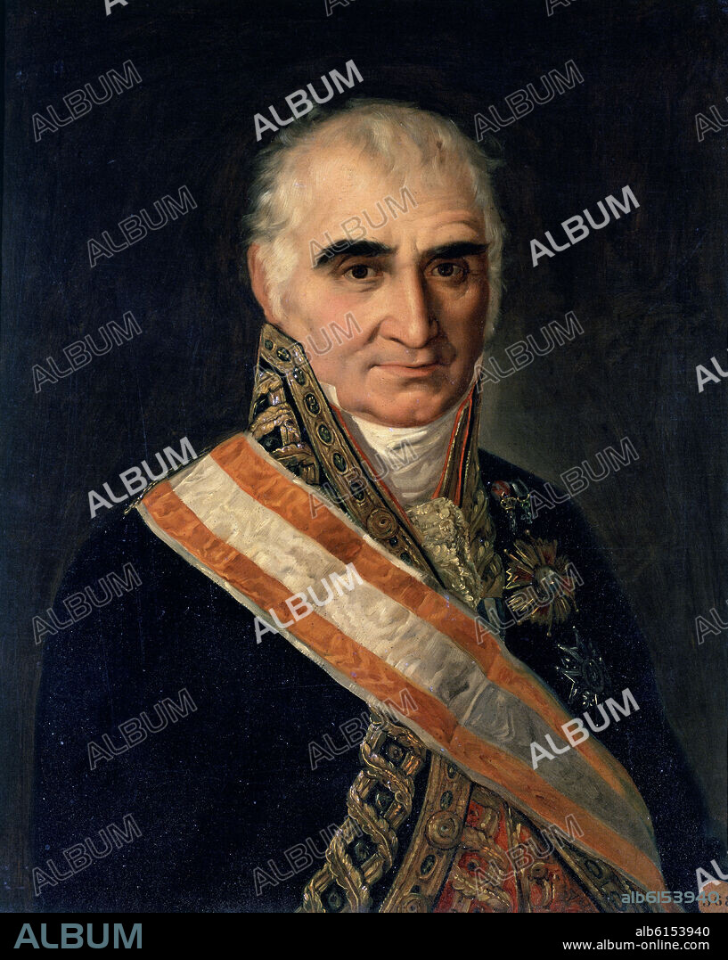 ANTONIO CABANA. JOSE CANGA ARGUELLES (1770-1843) - POLITICO Y ECONOMISTA ESPAÑOL, O/L 52x65, NºINV 368.