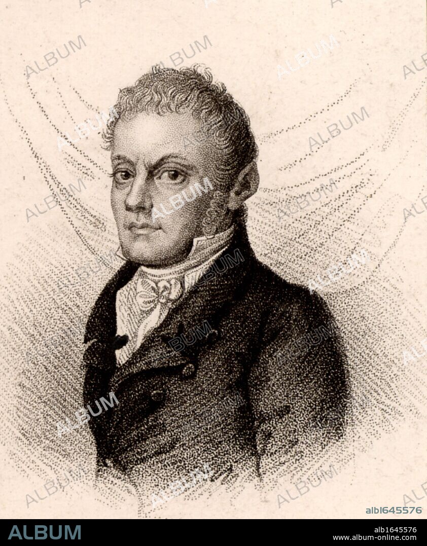 Johann (Christoph) Kaspar Spurzheim (1776-1832) German phrenologist. (Photo by: Universal History Archive/UIG via Getty Images).