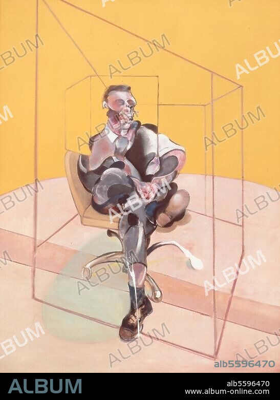 FRANCIS BACON. Bacon, Francis 1909-1992. "Study for Portrait, July 1971". Oil on canvas, 198 × 147.5 cm. London, Private collection.
