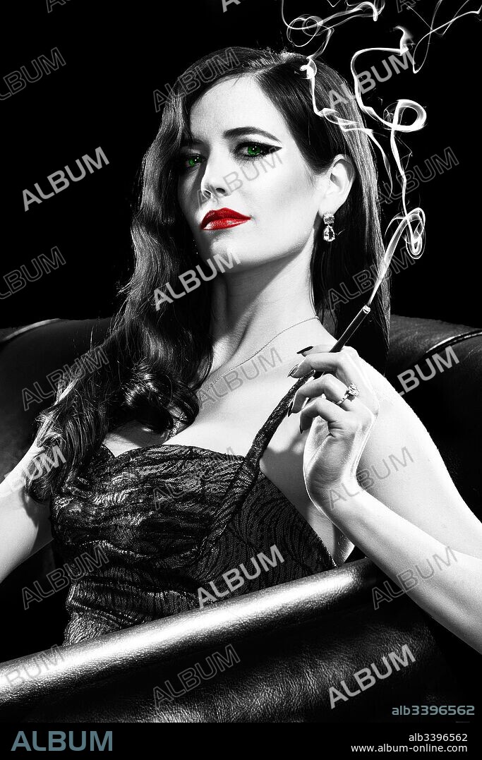 EVA GREEN en SIN CITY: UNA DAMA POR LA QUE MATAR, 2014 (SIN CITY: A DAME TO KILL FOR), dirigida por FRANK MILLER y ROBERT RODRIGUEZ. Copyright MIRAMAX FILMS.