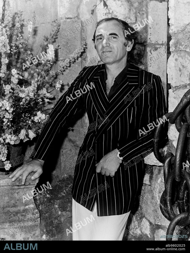 Charles aznavour, 1974.