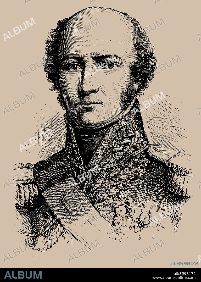 ANONYMOUS. Louis-Nicolas Davout (1770-1823), Marshal of France.
