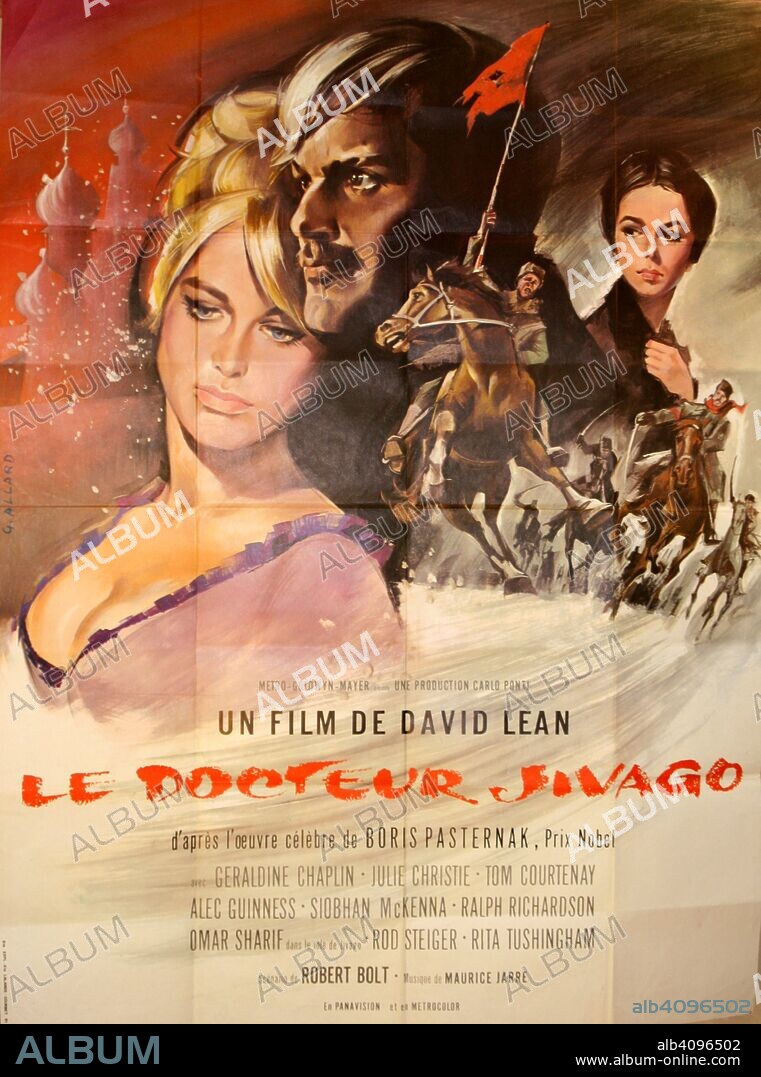 GILBERT ALLARD (GEORGES). Movie poster Doctor Zhivago.