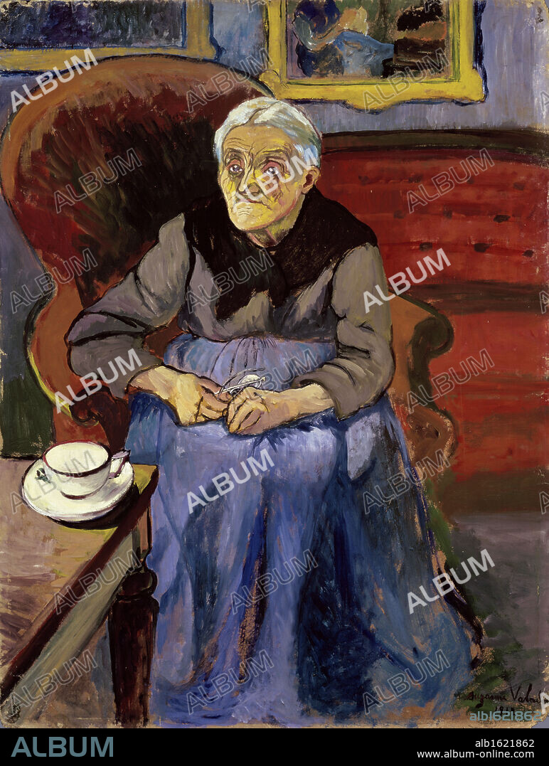 Old Maid   (Vielle Femme)  Suzanne Valadon (1867-1938/French).