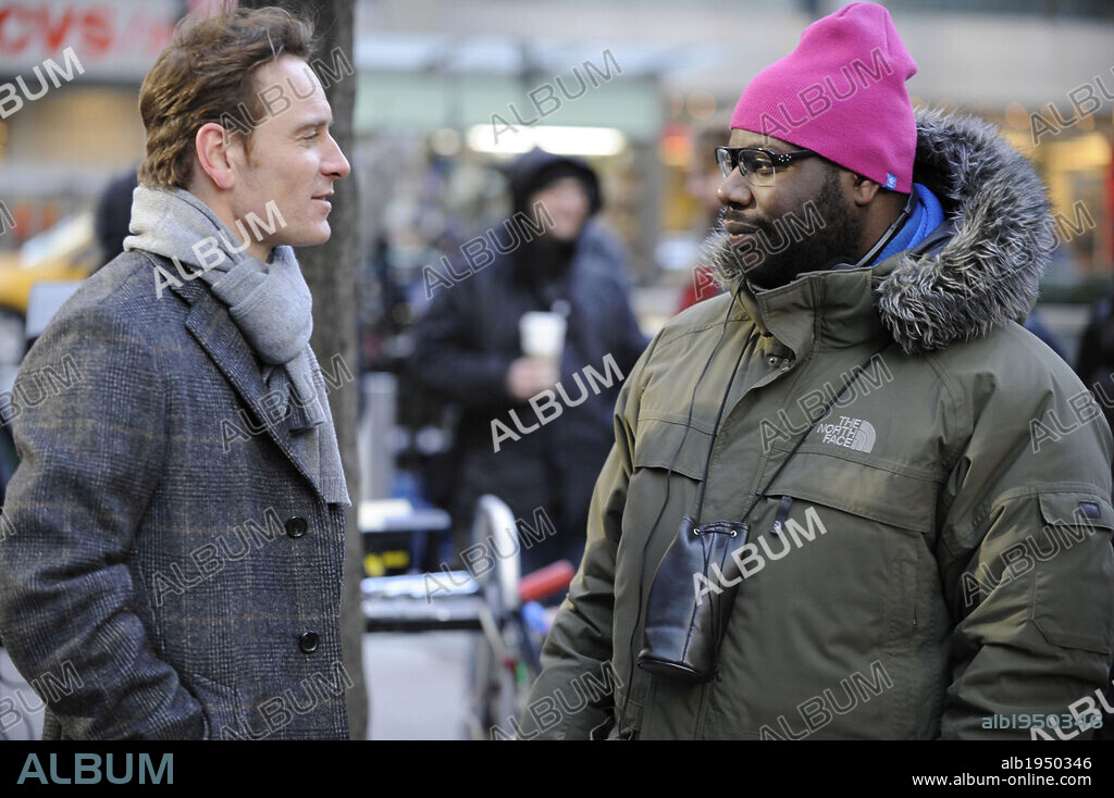 MICHAEL FASSBENDER and STEVE MCQUEEN in SHAME, 2011, directed by STEVE MCQUEEN. Copyright SEE SAW FILMS.