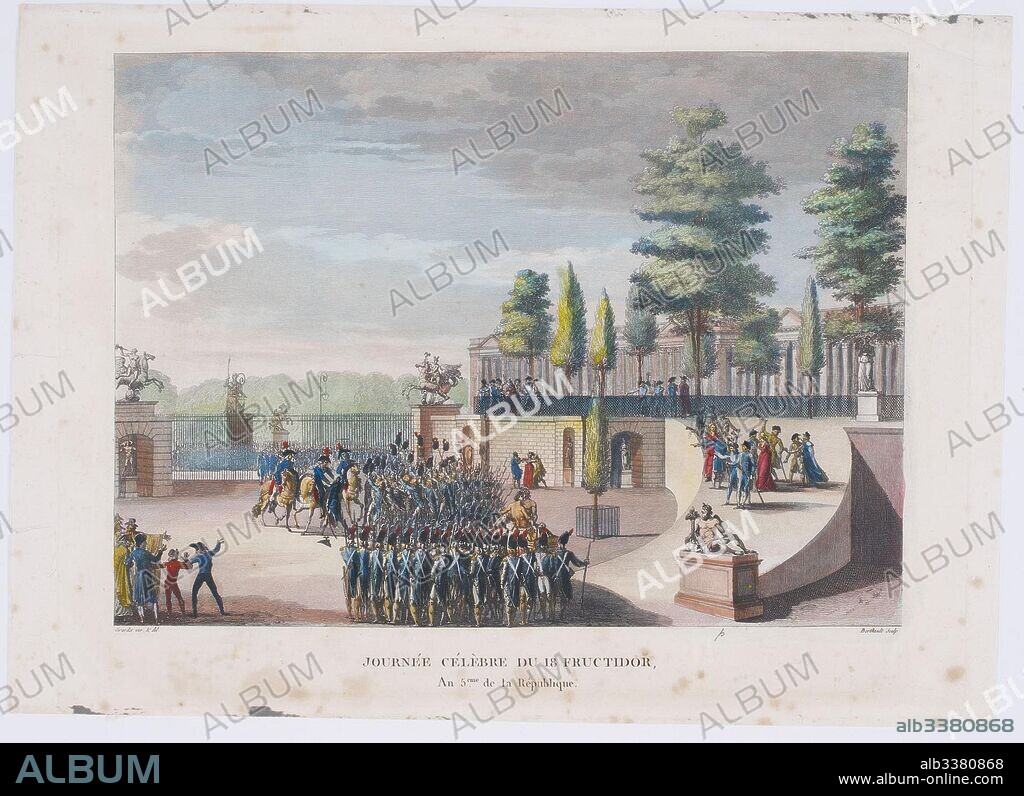 PIERRE GABRIEL BERTHAULT. The Coup of 18 Fructidor, Year V.