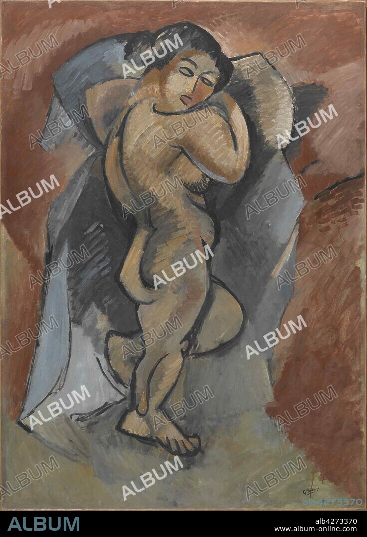 GEORGES BRAQUE. Grand Nu.