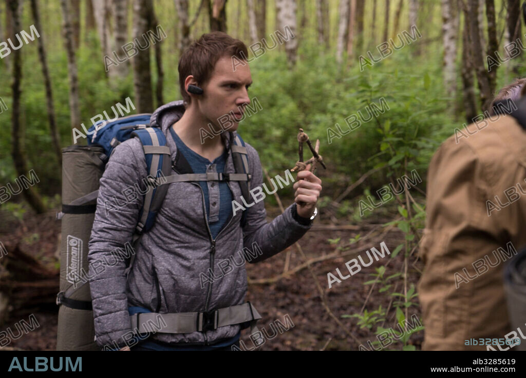 JAMES ALLEN MCCUNE in BLAIR WITCH, 2016, directed by ADAM WINGARD. Copyright LIONSGATE/ROOM 101/SNOOT ENT/VERTIGO ENT. / HELCERMANAS-BENGE, CHRIS.