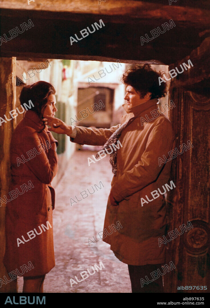 FLORINDA BOLKAN and TONY MUSANTE in THE ANONYMOUS VENETIAN, 1970 (ANÔNIMO VENEZIANO), directed by ENRICO MARIA SALERNO. Copyright ULTRA FILM.
