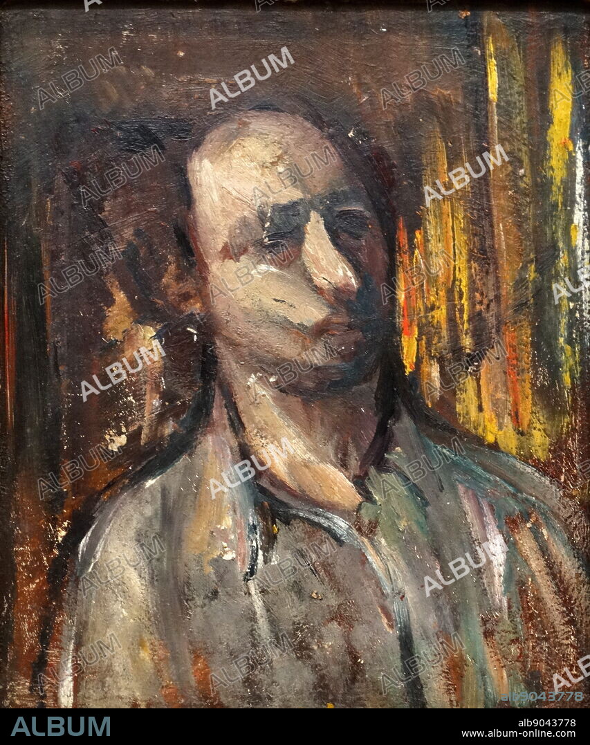 David Bomberg (1890 -1957) Self portrait, 1937 Oil on board.