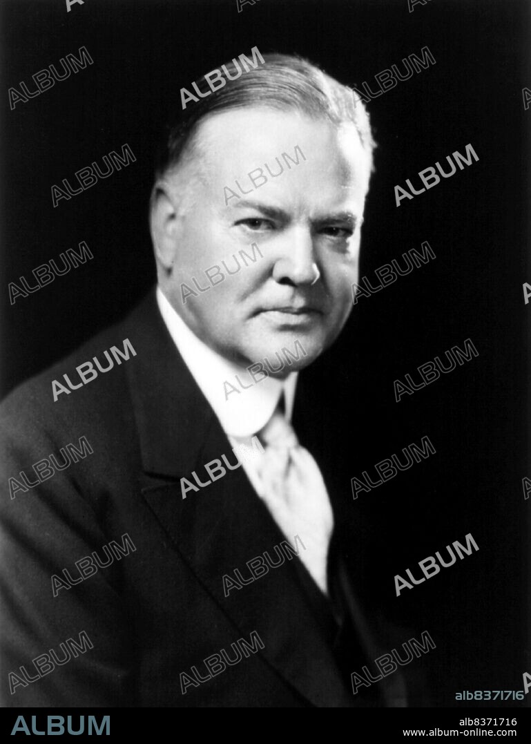 Herbert Clark Hoover (August 10, 1874 October 20, 1964) was an American politician who served as the 31st President of the United States from 1929 to 1933. A Republican, as Secretary of Commerce in the 1920s he introduced Progressive Era themes of efficiency in the business community and provided government support for standardization, efficiency and international trade.<br/><br/>. As president from 1929 to 1933, his ambitious programs were overwhelmed by the Great Depression, that seemed to get worse every year despite the increasingly large-scale interventions he made in the economy.<br/><br/>. He was defeated in a landslide in 1932 by Democrat Franklin D. Roosevelt, and spent the rest of his life as a conservative denouncing big government, liberalism and federal intervention in economic affairs.