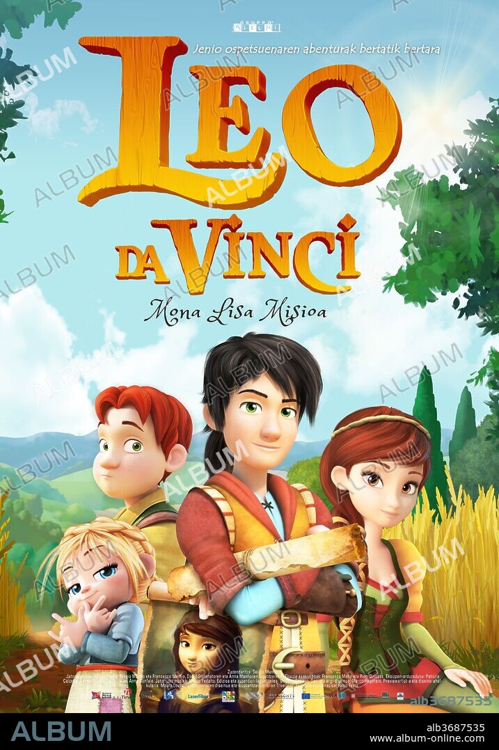 Poster of LEO DA VINCI: MISSIONE MONNA LISA, 2018, directed by SERGIO MANFIO. Copyright GRUPO ALCUNI.