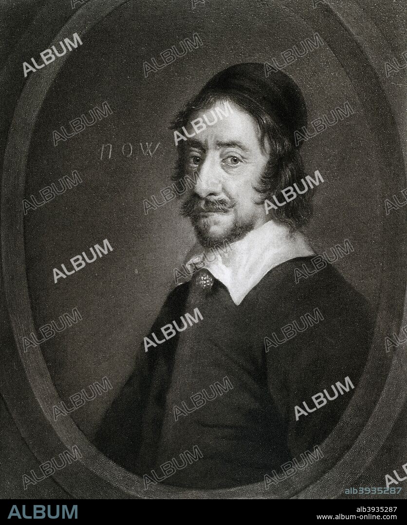 Henry Marten, English regicide, 17th century, (1899). Portrait of Marten (1602-1680), found guilty of taking part in the death of King Charles I. Illustration from Samuel Rawson Gardiner's Oliver Cromwell, (Goupil & Co, London, Paris, New York, 1899).