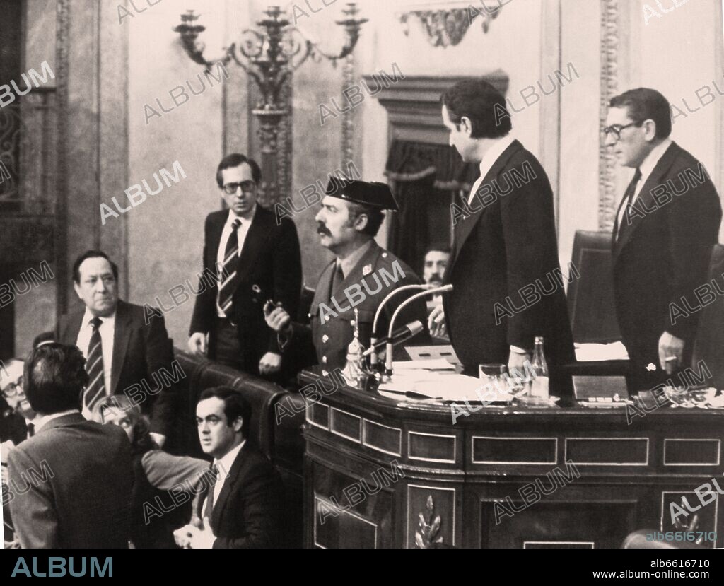 TEJERO EN EL INTENTO DEL GOLPE DE ESTADO EL 23/2/1981.