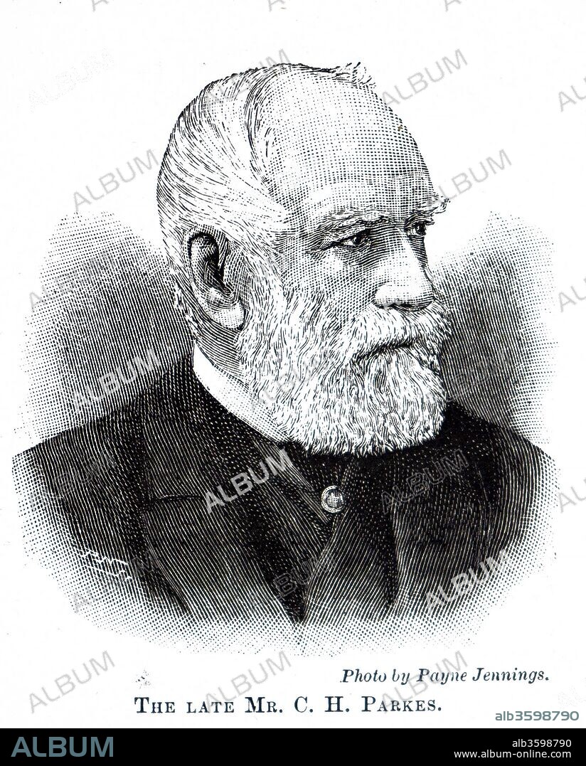 Portrait of Charles Henry Parkes (1816-1895) chairman of the Great Eastern Railway. Dated 19th century.