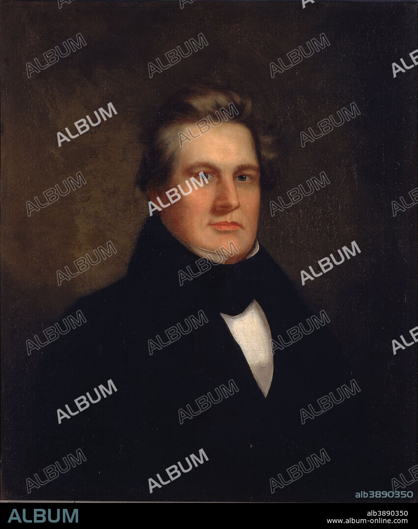 UNIDENTIFIED ARTIST. Millard Fillmore. Date/Period: Ca. 1843. Painting. Oil on canvas. Height: 768 mm (30.23 in); Width: 635 mm (25 in).
