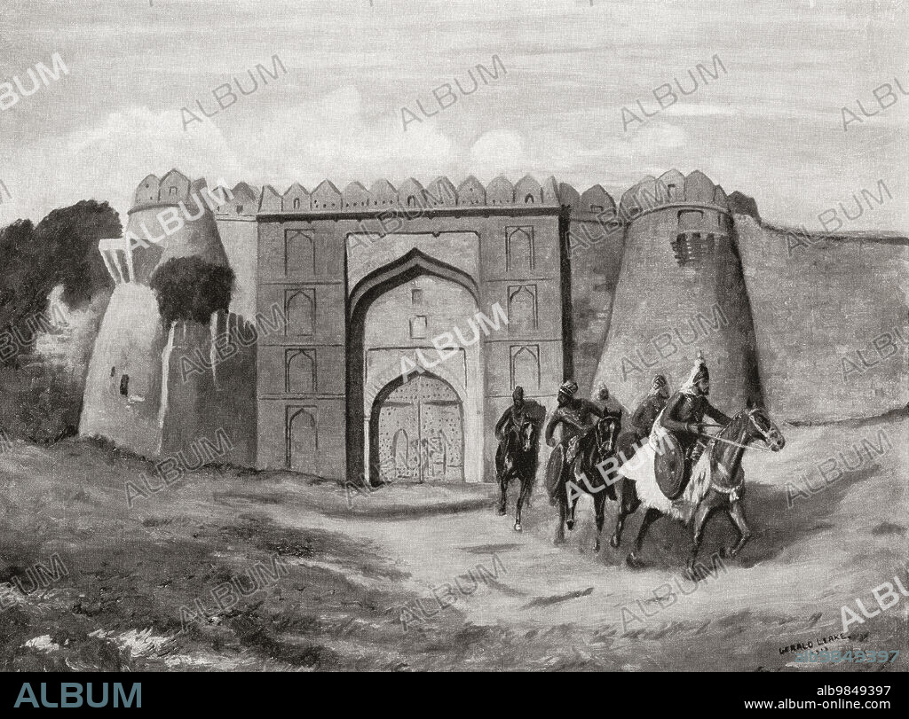 The flight of Sultan Hussain Shahi of Jaunpur in1479 from Bihar to Bengal after his defeat by Bahlul Lodi. Ala-ud-din Husain Shah, reign 1494Ã¢â‚¬â€œ1519. Independent late medieval Sultan of Bengal, who founded the Hussain Shahi dynasty. From Hutchinson's History of the Nations, published 1915.