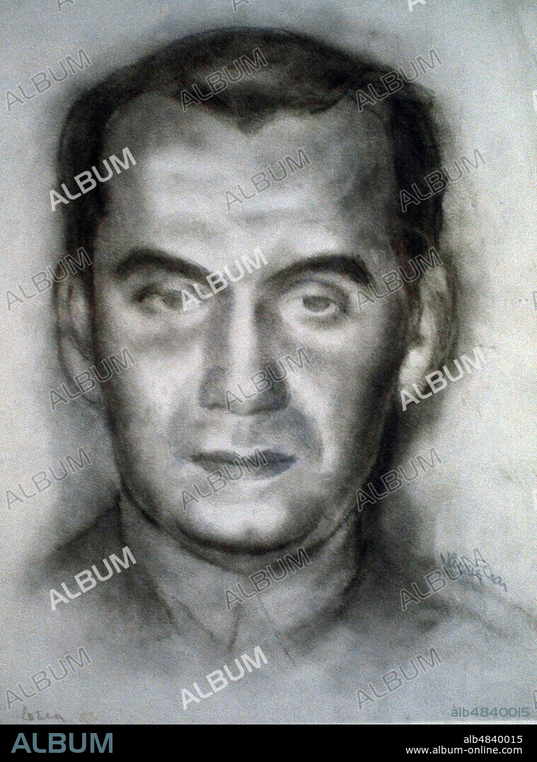 DANIEL VÁZQUEZ DÍAZ. FEDERICO GARCIA LORCA. ESCRITOR ESPAÑOL 1898-1936. DIBUJO RETRATO DE DANIEL VAZQUEZ DIAZ. ATENCION: AUTOR CONTEMPORANEO SUJETO A COPYRIGHT ©. EL CLIENTE FINAL ES RESPONSABLE DE LA GESTION DE LOS DERECHOS DE AUTOR CON LAS SOCIEDADES EXISTENTES DE GESTION DE DERECHOS O DIRECTAMENTE CON LOS ORGANISMOS TITULARES DE LOS MISMOS.
