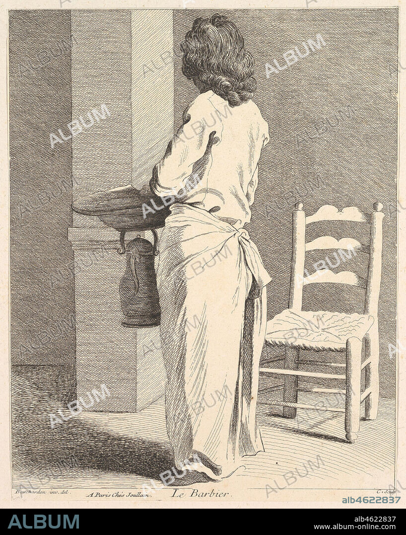 ANNE-CLAUDE-PHILIPPE DE CAYLUS. The Barber, 1737.