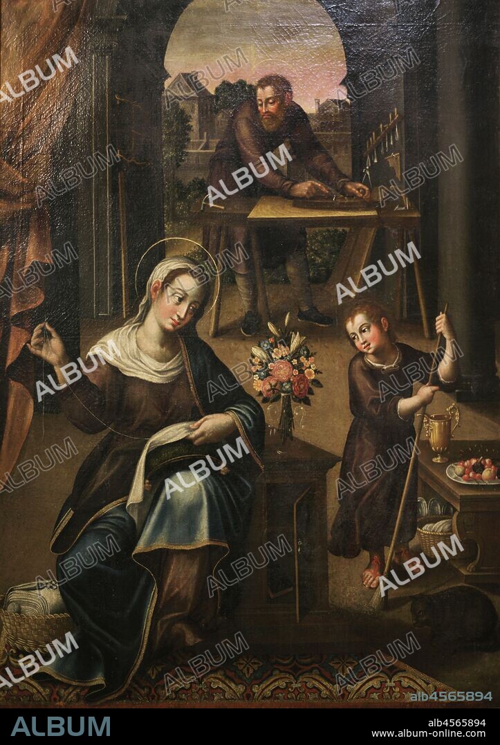 Sagrada Familia, siglo XVII. Antonio Vieira. Museo de la Misericordia de Porto (Museu da Misericordia do Porto). Oporto (Porto). Portugal.