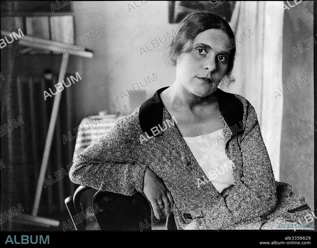 ALEXANDER MIKHAILOVICH RODCHENKO. Portrait of Lilya Brik (1891-1978).
