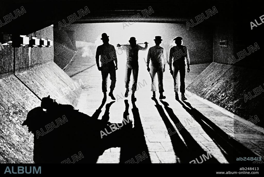 LA NARANJA MECÁNICA, 1971 (A CLOCKWORK ORANGE), dirigida por STANLEY KUBRICK. Copyright WARNER BROS. PICTURES.