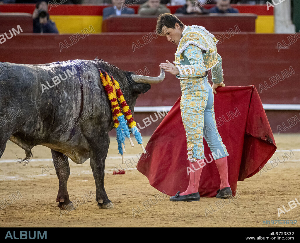 Valencia, 03/19/2023. Daniel Luque at the Valencia Fallas Fair. Photo: Mikel Ponce. Archdc.