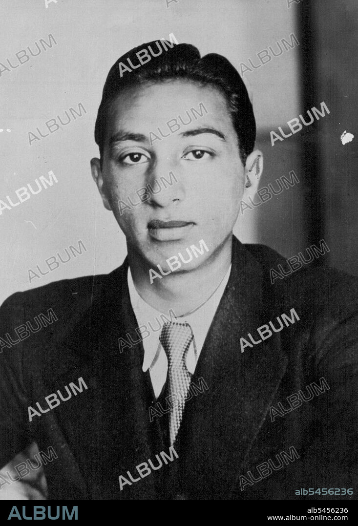 The New King of Afghanistan - Following the assassination of king Nadir Shah of Afghanistan his 21-year-old son Zahir Shah was proclaimed King. Practically the whole of Afghanistan has sent in its allegiance to the new king. The new king has had the benefit of foreign education. Photo: A recent picture of king Zahir Shah. (Photo by The Central News Ltd).